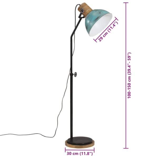 Vloerlamp 25 W E27 30X30X100-150 Cm Verweerd