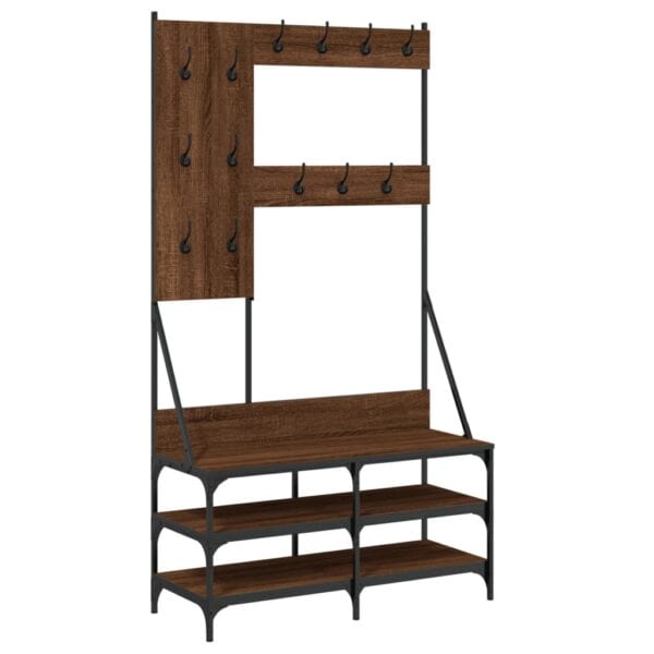 Kledingrek Met Schoenenrek 100X40X184 Cm