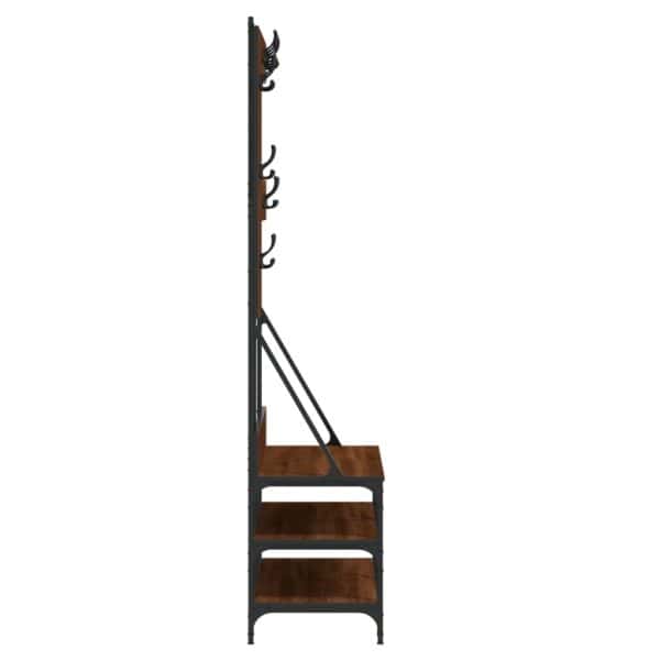 Kledingrek Met Schoenenrek 100X40X184 Cm