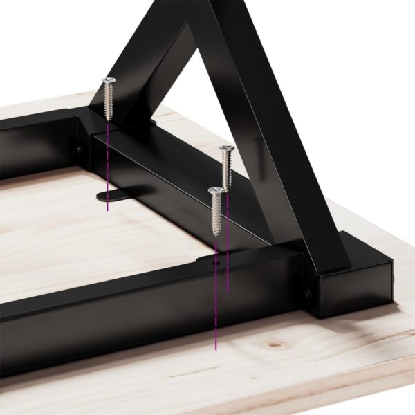 Eettafelpoten X-Frame 50X40X73 Cm Gietijzer