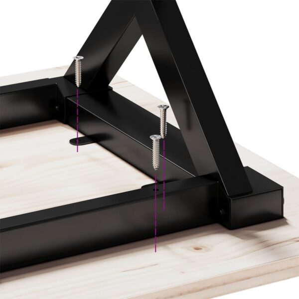 Eettafelpoten X-Frame 60X60X73 Cm Gietijzer