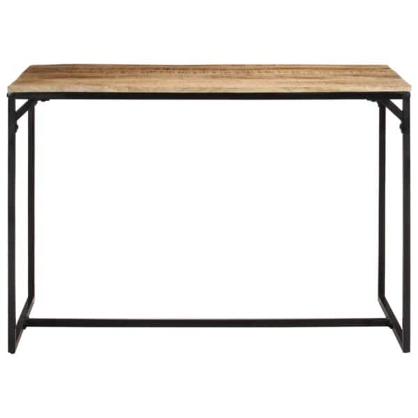 Eettafel 110X55X75 Cm Massief Ruw Mangohout