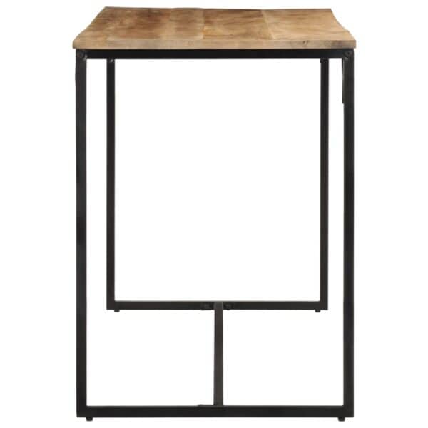 Eettafel 110X55X75 Cm Massief Ruw Mangohout