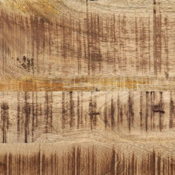 Eettafel 110X55X75 Cm Massief Ruw Mangohout