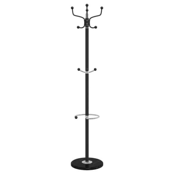 Kapstok Met Parapluhouder 180 Cm Gepoedercoat Ijzer