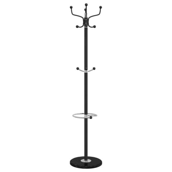 Kapstok Met Parapluhouder 180 Cm Gepoedercoat Ijzer