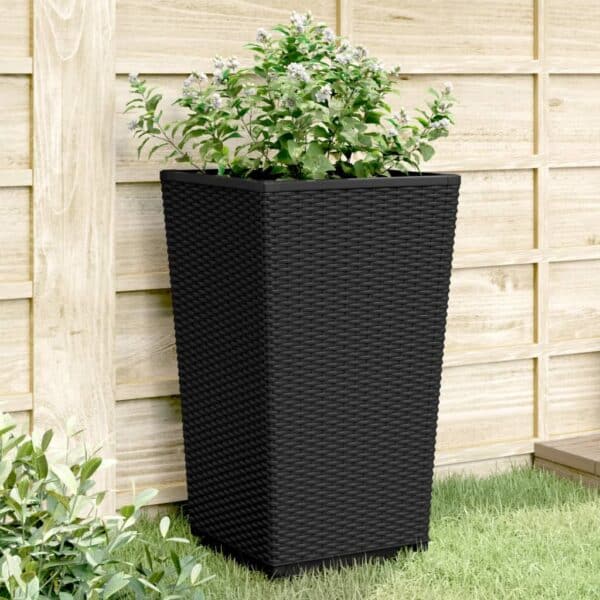 Plantenbakken Polypropeen wit 32,5X32,5X57 Cm