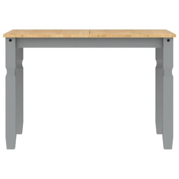 Eettafel Corona 112X60X75 Cm Massief Grenenhout Grijs