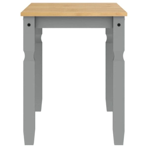 Eettafel Corona 112X60X75 Cm Massief Grenenhout Grijs