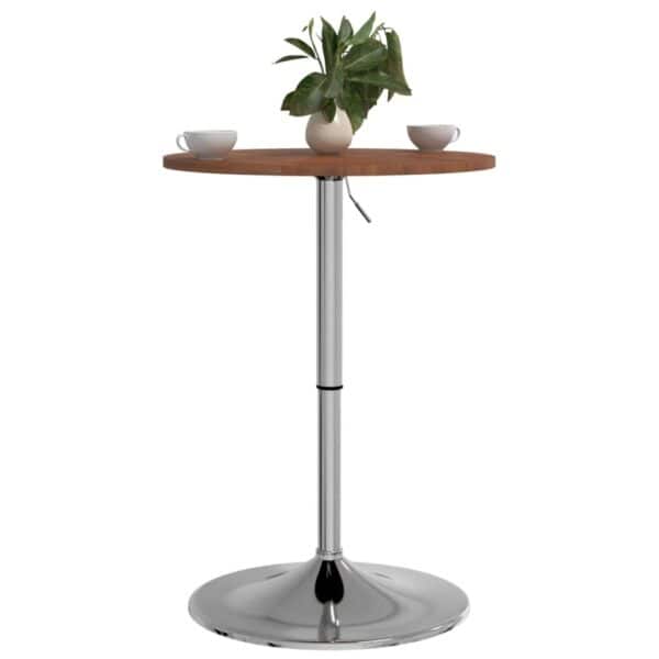 Bartafel Ø 50X89,5 Cm Donkerbruin
