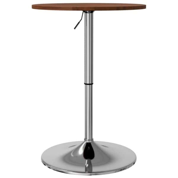 Bartafel Ø 50X89,5 Cm Donkerbruin