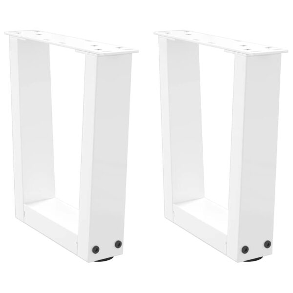 Eettafelpoten 3 St V-Vormig 80X(72-73,3) Cm Staal