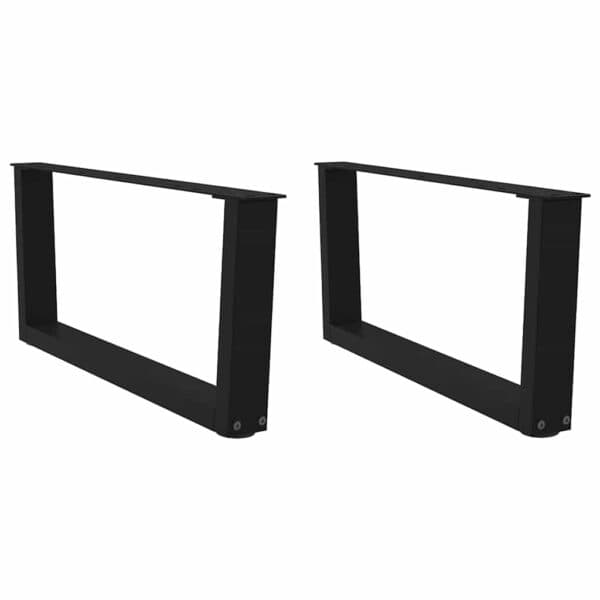 Eettafelpoten 3 St V-Vormig 80X(72-73,3) Cm Staal