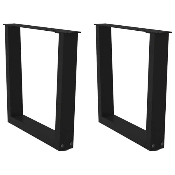 Eettafelpoten 3 St V-Vormig 80X(72-73,3) Cm Staal