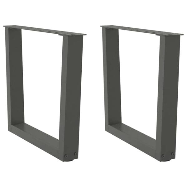 Eettafelpoten 3 St V-Vormig 80X(72-73,3) Cm Staal