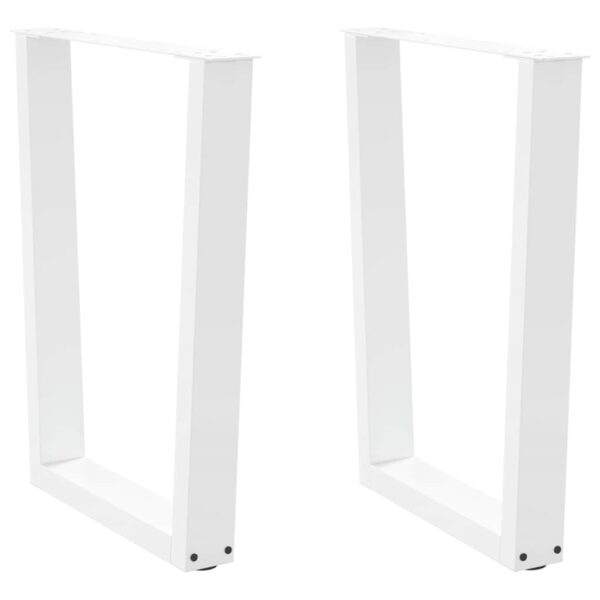 Eettafelpoten 3 St V-Vormig 80X(72-73,3) Cm Staal