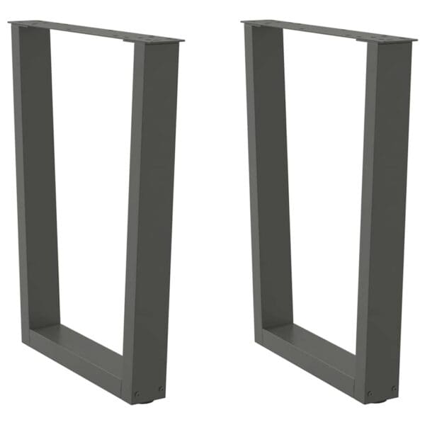 Eettafelpoten 3 St V-Vormig 80X(72-73,3) Cm Staal