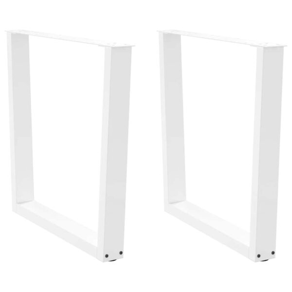 Eettafelpoten 3 St V-Vormig 80X(72-73,3) Cm Staal