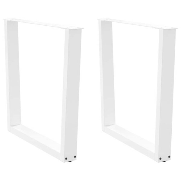 Eettafelpoten 3 St V-Vormig 80X(72-73,3) Cm Staal