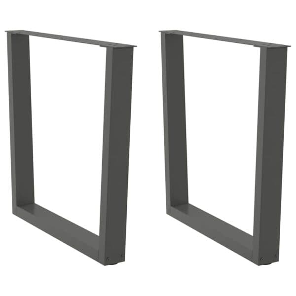 Eettafelpoten 3 St V-Vormig 80X(72-73,3) Cm Staal