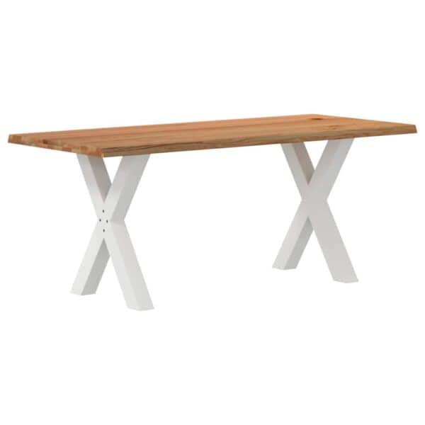 Eettafel Met Natuurlijke Rand Massief Eikenhout