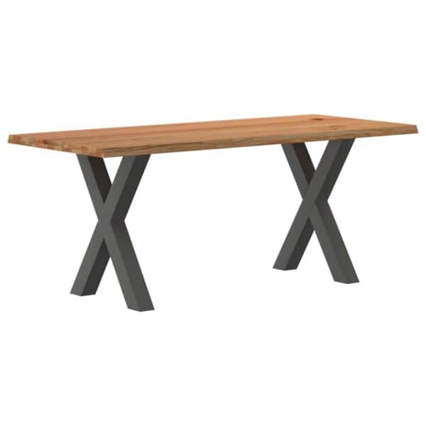 Eettafel Met Natuurlijke Rand Massief Eikenhout