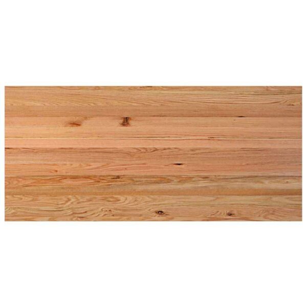 Eettafel Rechthoekig Massief Eikenhout Lichtbruin