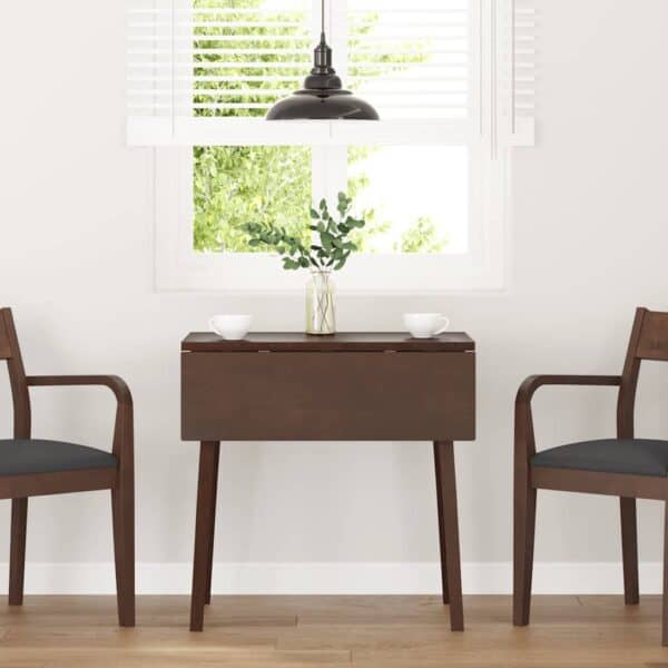 Eettafel Massief Hout Rubber