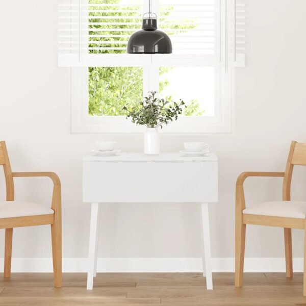 Eettafel Massief Hout Rubber