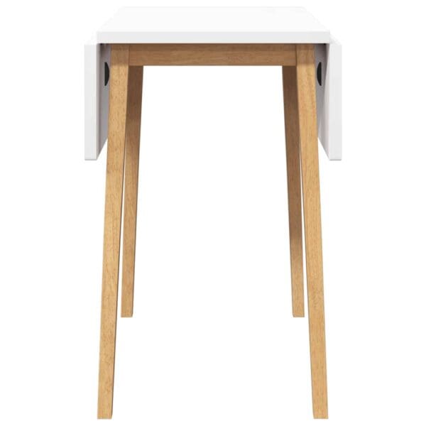 Eettafel Massief Hout Rubber