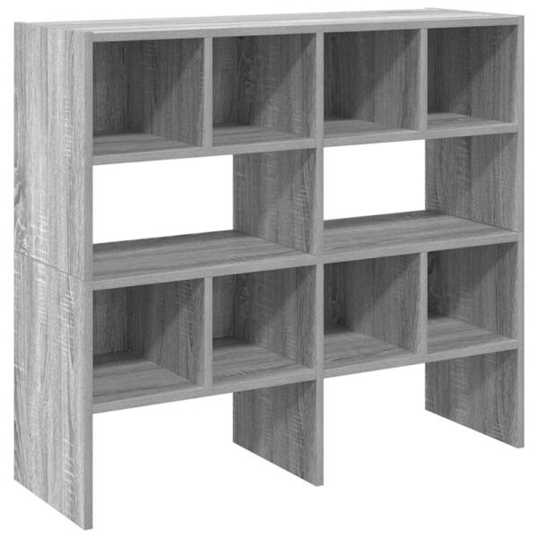 Schoenenrekken Stapelbaar 89,5X30X40 Cm Eiken