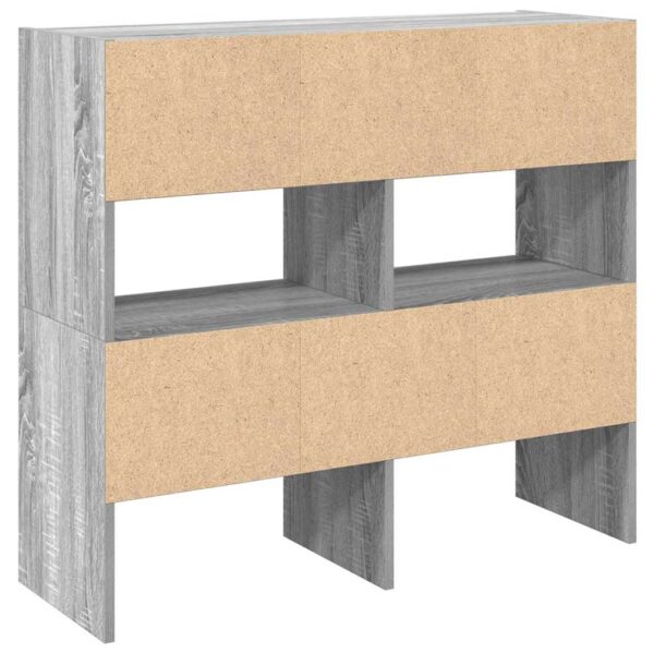 Schoenenrekken Stapelbaar 89,5X30X40 Cm Eiken
