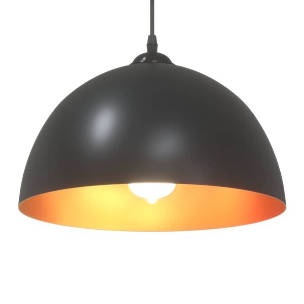 Hanglampen 2 St In Hoogte Verstelbaar E27 30 Cm Metaal