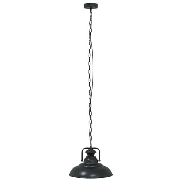 Hanglamp E27 Ø 31 Cm Ijzer Zwart