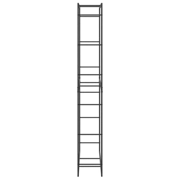 Haardhoutrek Staal Zwart