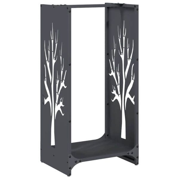 Brandhoutrek 40X30X80 Cm Koudgewalst Staal Antraciet