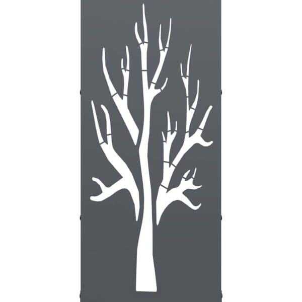 Brandhoutrek 40X30X80 Cm Koudgewalst Staal Antraciet