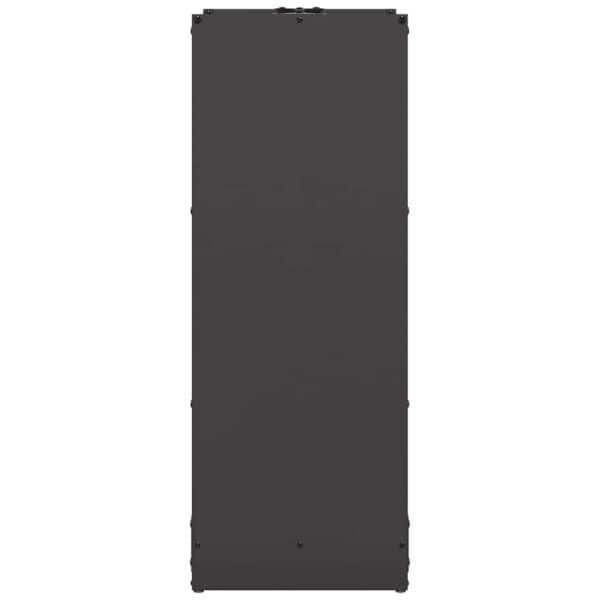Brandhoutrek 40X30X80 Cm Koudgewalst Staal Zwart