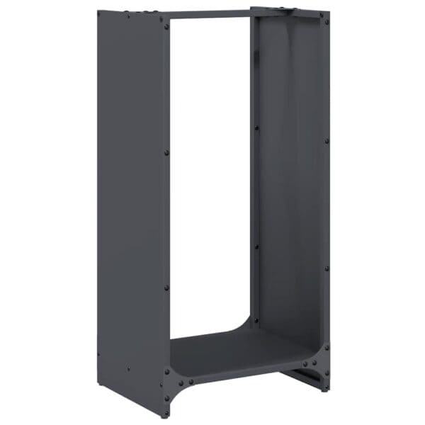 Brandhoutrek 40X30X80 Cm Koudgewalst Staal Antraciet