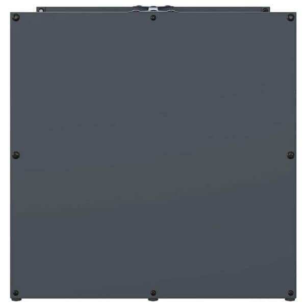 Brandhoutrek 40X40X40 Cm Koudgewalst Staal Antracietkleurig