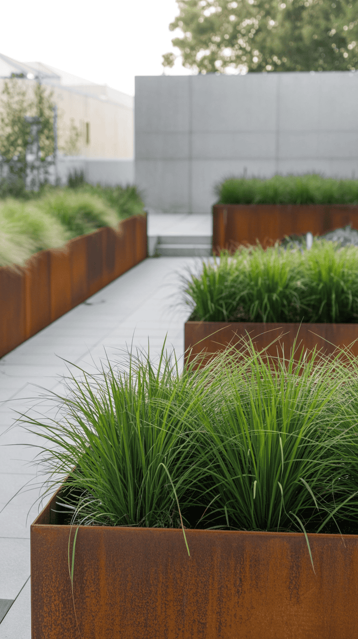 cortenstaal-plantenbakken-moderne-tuin