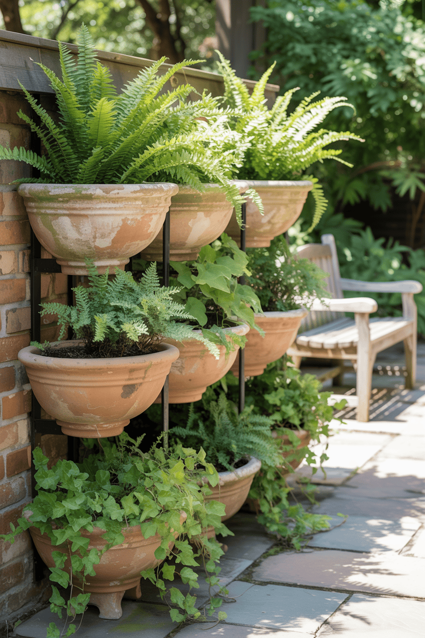 Muur plantenbak inspiratie