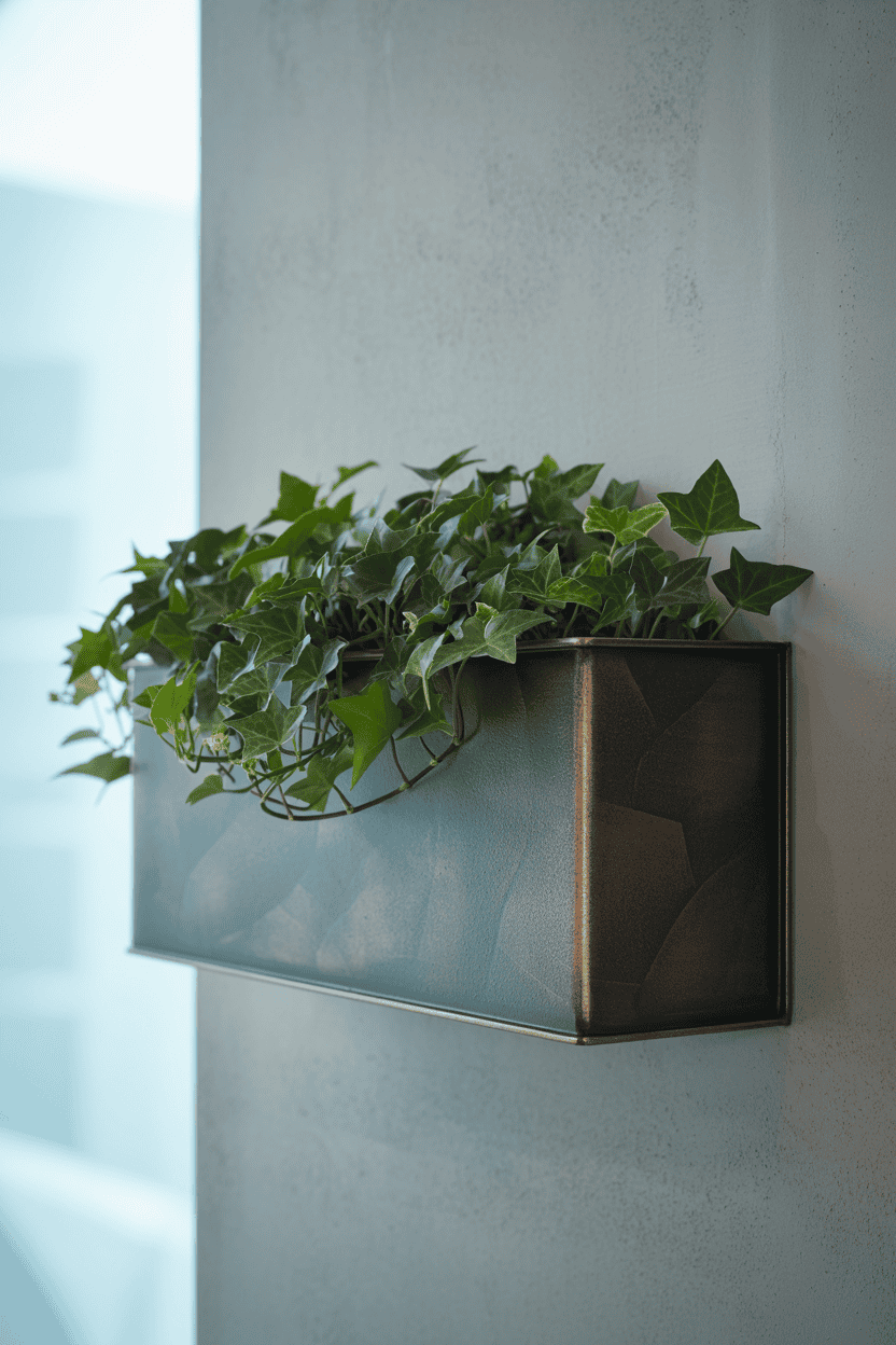 Muur plantenbak inspiratie