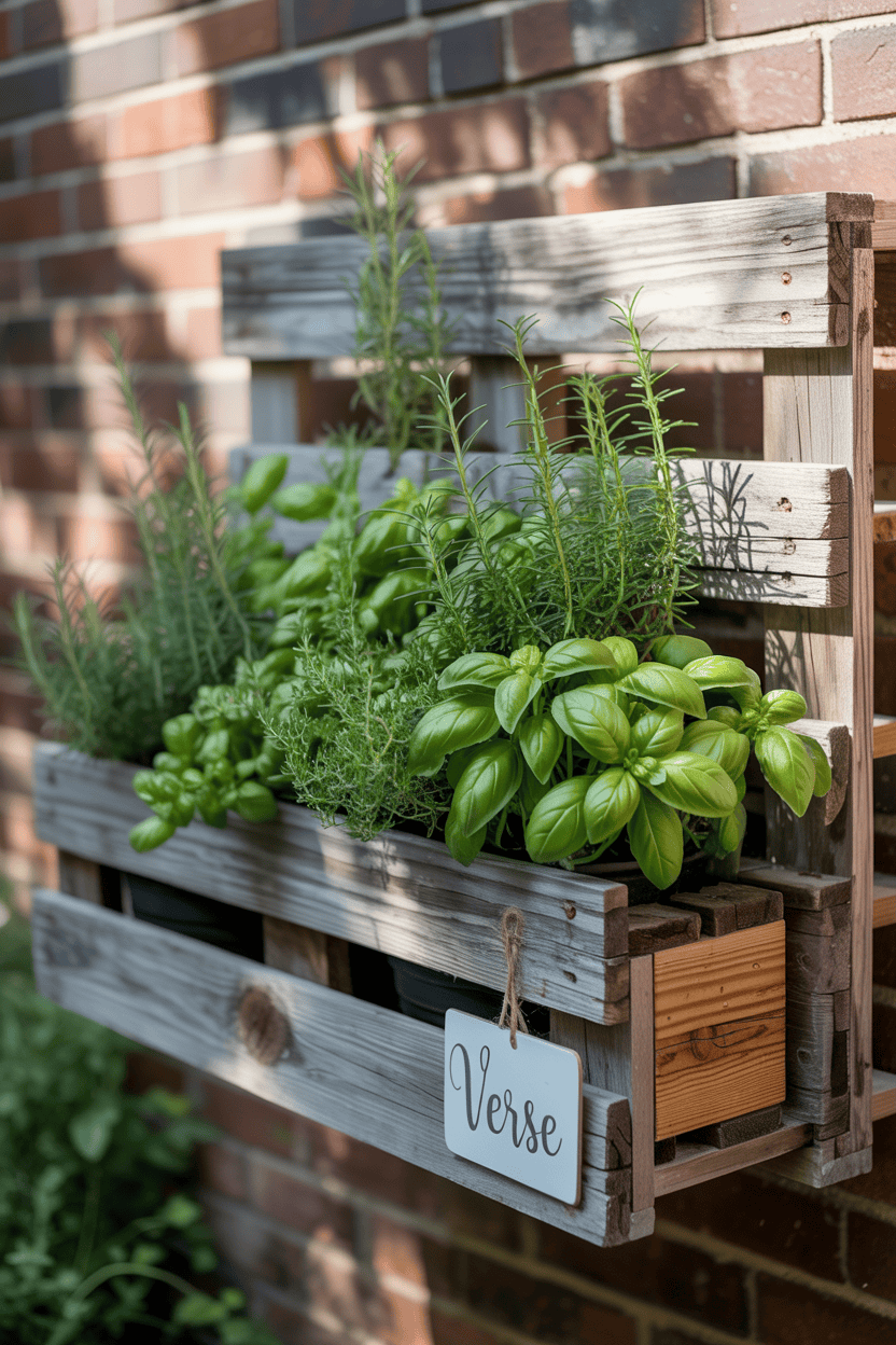 Muur plantenbak inspiratie