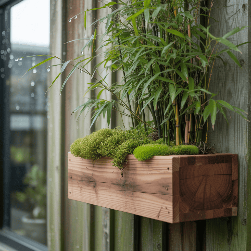 Muur plantenbak inspiratie