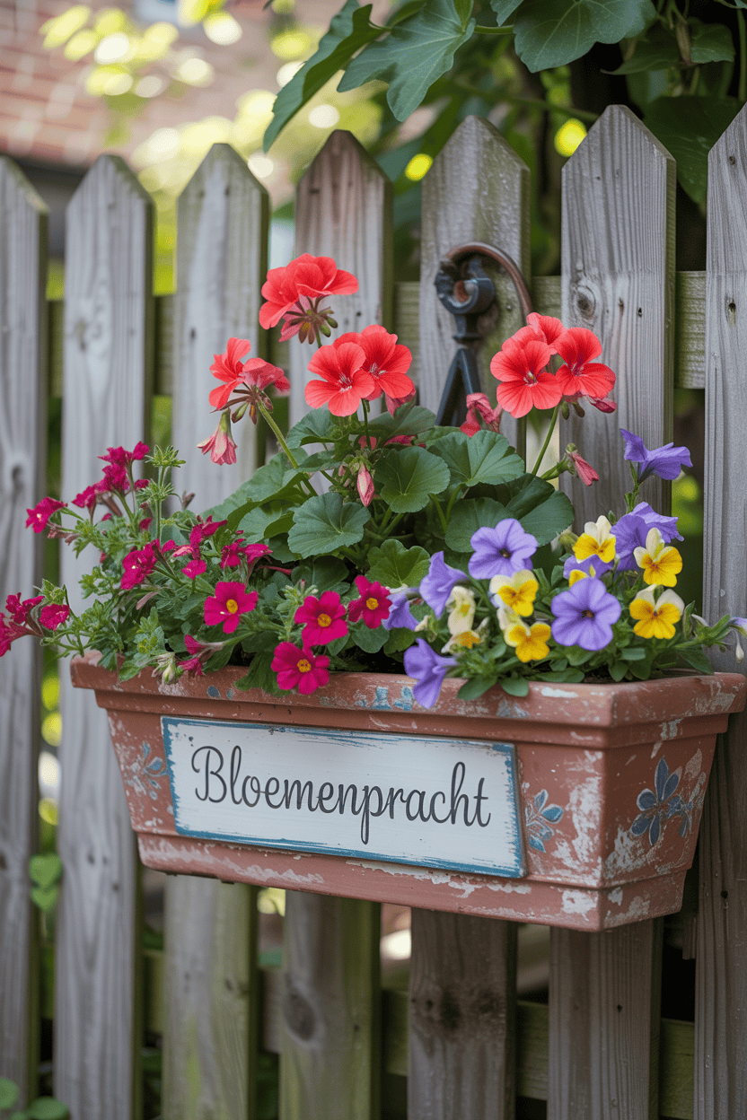 Muur plantenbak inspiratie