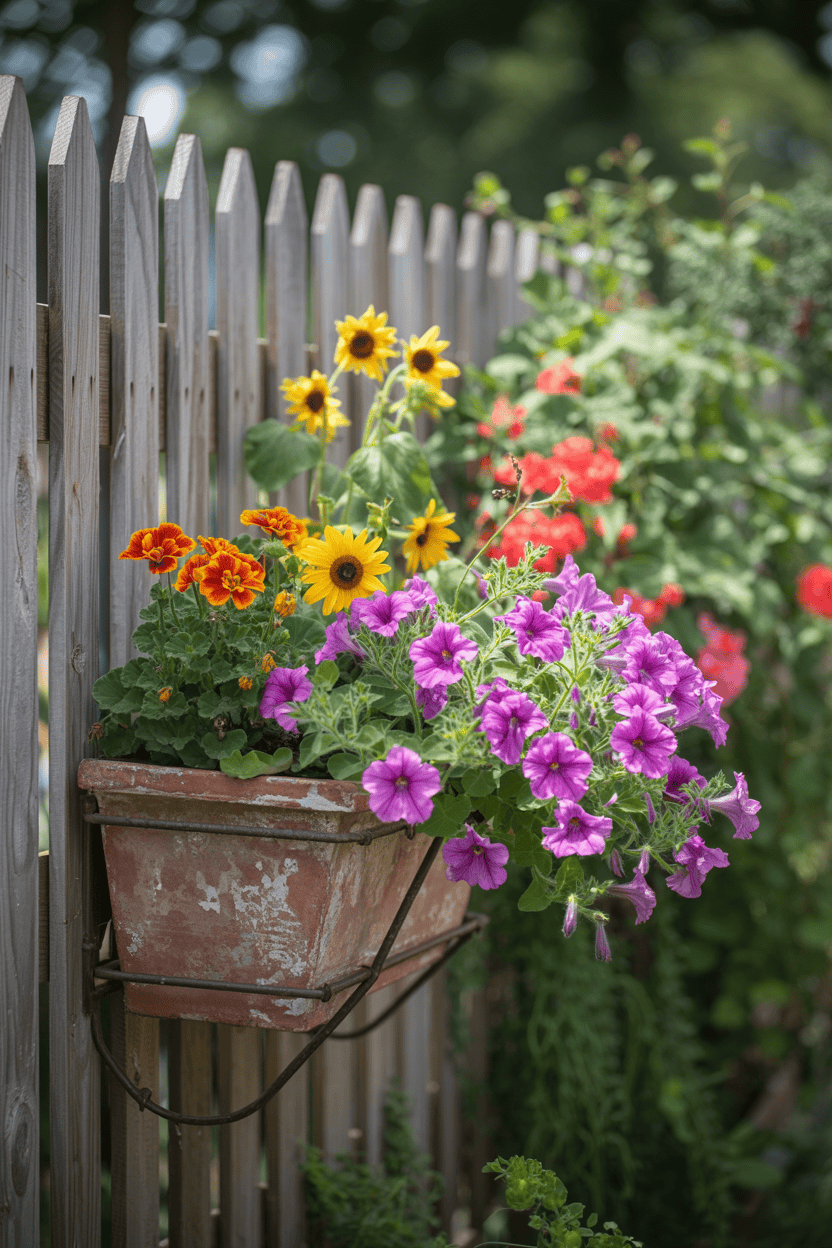 Muur plantenbak inspiratie