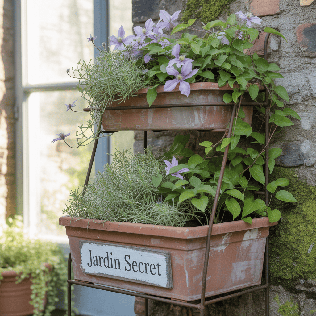 Muur plantenbak inspiratie