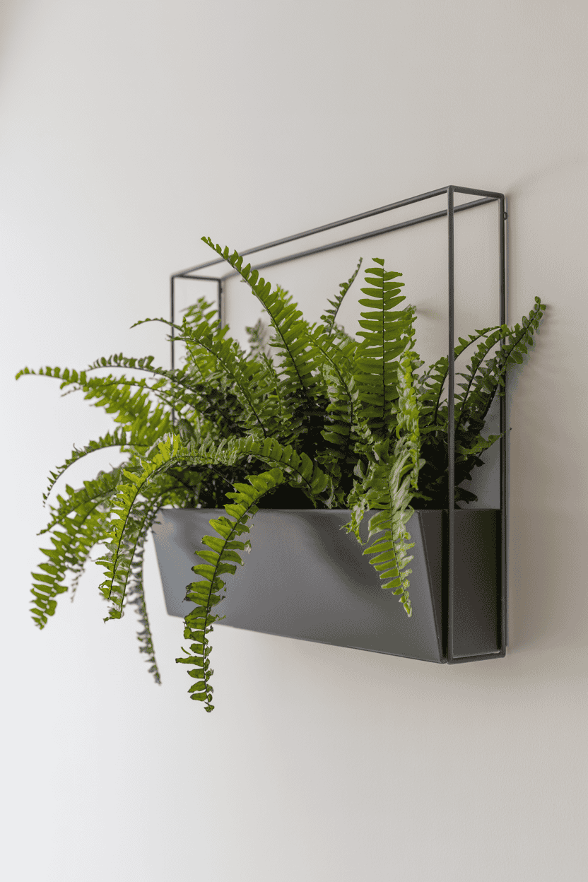 Muur plantenbak inspiratie