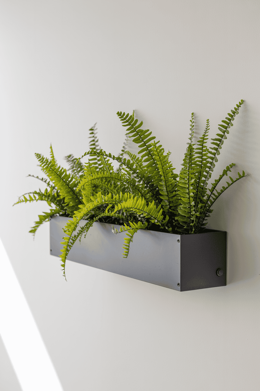 Muur plantenbak inspiratie